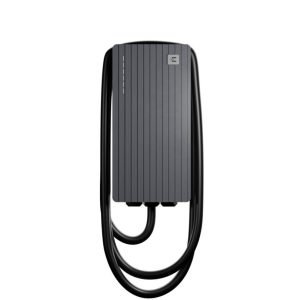Teltonika elektromobilio įkrovimo stotelė TeltoCharge 22 kW su krovimo laidu 5m. „Slate Grey”